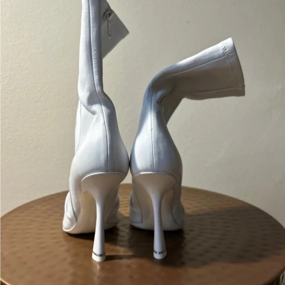 Alexander Wang White Heeled Boots - Picture 5 of 6